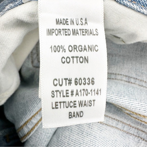 AGOLDE Lettuce Waistband Reworked High Rise Fitted 90s - Picture 6 of 7